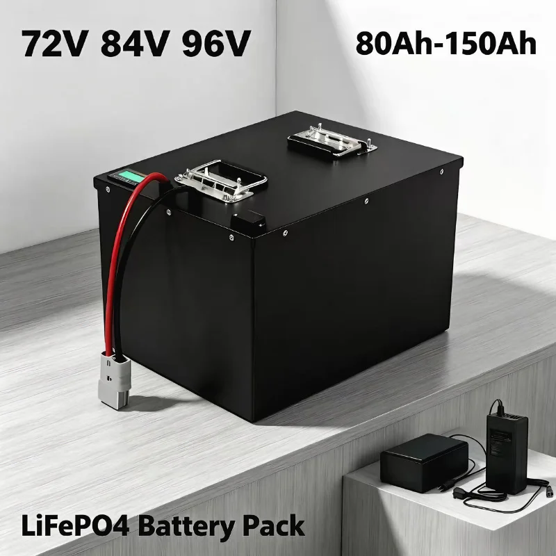 Lifepo4 72V 100Ah Battery Pack Ev - LiFePO4-Batteriepack mit integriertem BMS 72V 84V