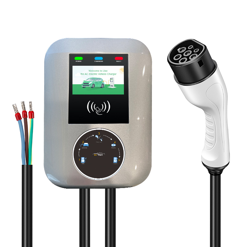 Ev Charger Type 2 22Kw 32A 3 Phase - IP65 Wasserdichte Smart-App Tragbare EV-Ladestation 1-Phasen