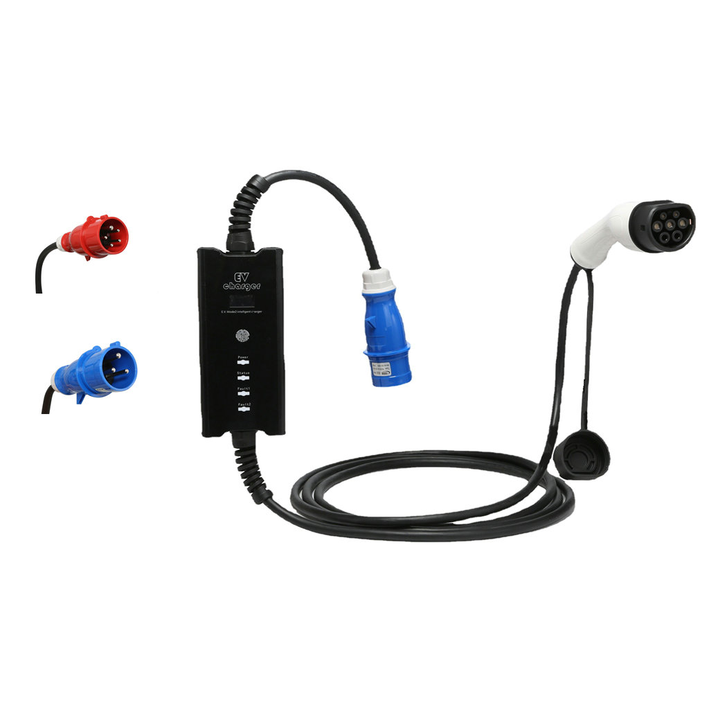 16A 32A Einstellbares Elektroa – Type 2 Portable Ev Charger 11Kw Cee Bewertung und Preis