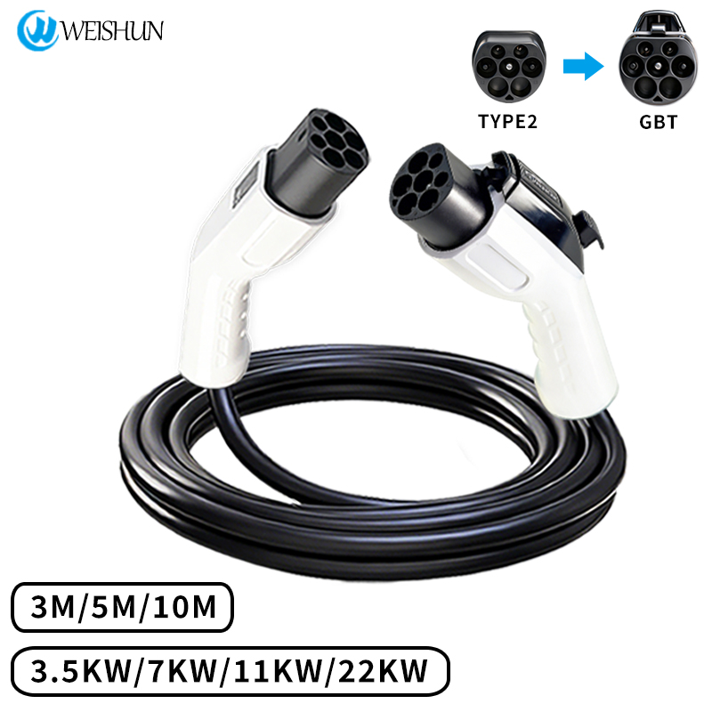 IEC62196 Typ 2 zu GBT 7KW 22KW – Ev Charger Type 2 22Kw 32A 3 Phase Bewertung und Preis