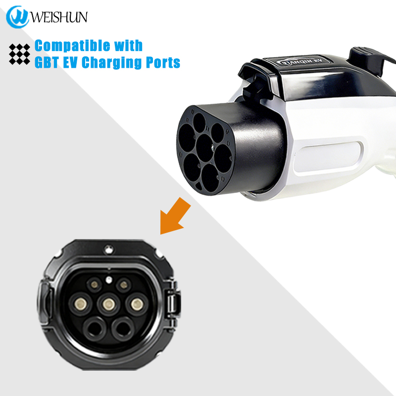 IEC62196 Typ 2 zu GBT 7KW 22KW – Ev Charger Type 2 22Kw 32A 3 Phase Bewertung und Preis