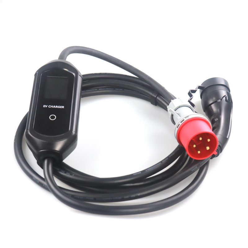 Typ 2 11kW 3-Phasen 380V 16A T – Type 2 Portable Ev Charger 11Kw Cee Bewertung und Preis